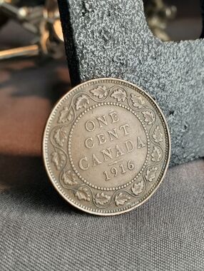 BN 1916 Canada Edward VII Large Cent KM# 21